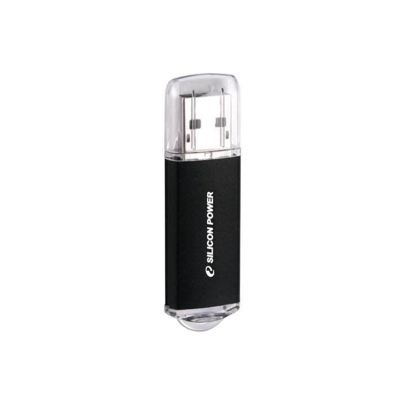 USB памет SILICON POWER Ultima II, 8GB, USB 2.0 Черен