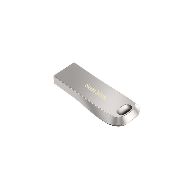 USB памет SanDisk Ultra Luxe, USB 3.1 Gen 1, 256GB, Сребрист