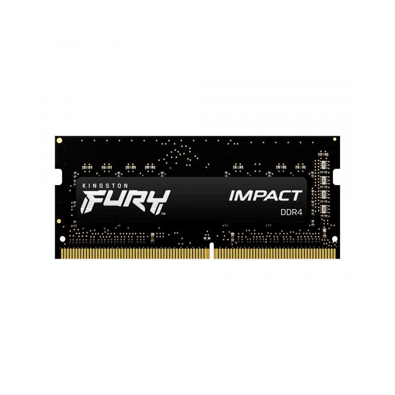 Памет Kingston FURY IMPACT 8GB SODIMM DDR4 PC4-21300 2666MHz CL15 KF426S15IB/8