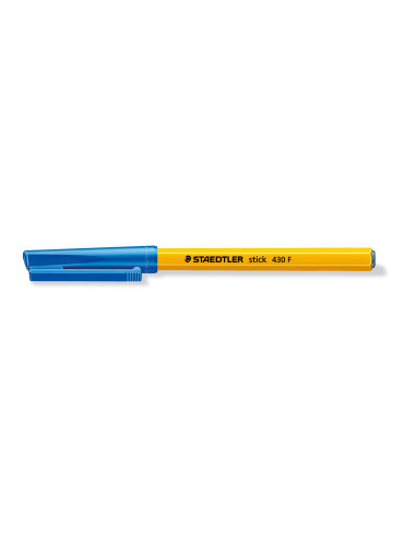 Химикалка Staedtler Stick 430 F, синя