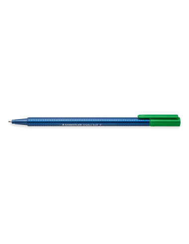 Химикалка Staedtler Triplus 437, зелена F