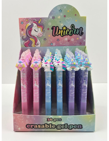 Гел химикалка Street Unicorn Erasable