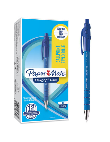 Химикалкa Papermate Flexigrip Ret, М 1mm, син