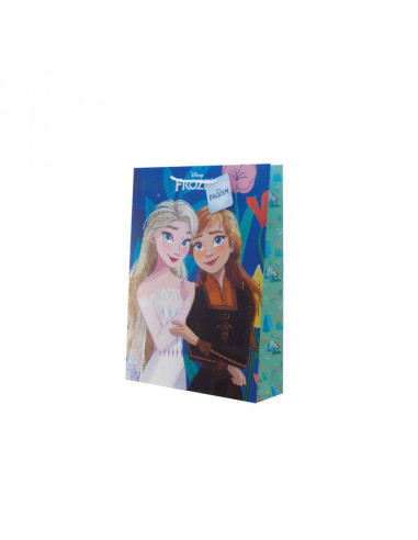 Торбичка подаръчна 18x11x23 см, картон 210 г/м2, Frozen 2