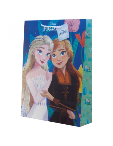 Торбичка подаръчна 33x10x45 см, картон 210 г/м2, Frozen 2